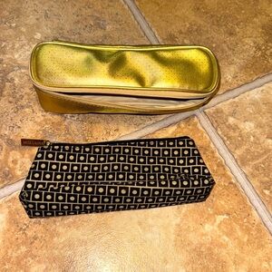 ESTEE LAUDER Makeup/Cosmetic/Skincare Assorted Zipper Bags Bundle Set of 2